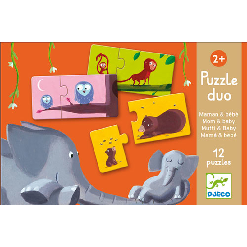 Toy Puzzle Duo Mom Et Baby