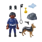 Playmobil - Policier avec chien de recherche