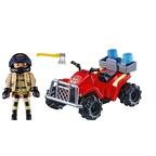 Playmobil - Pompier et son quad