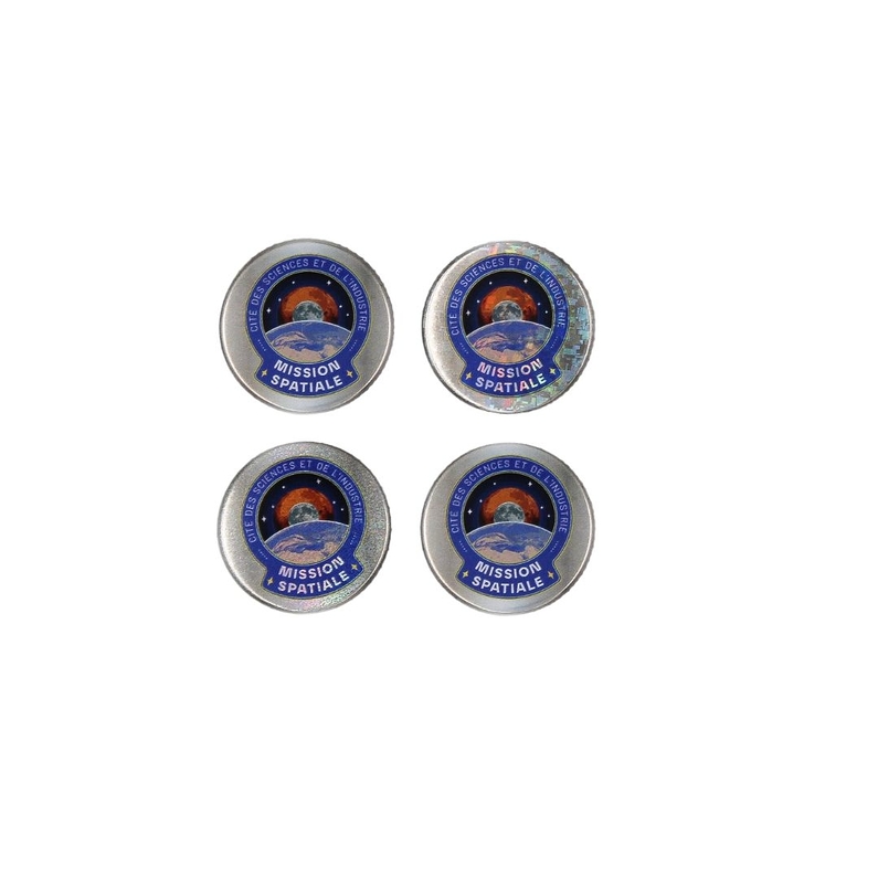 Space mission edited pins