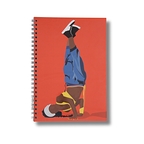 Hip Hop Silver Spirals notebook