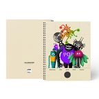 Carnet A5 Spirales - Monstres