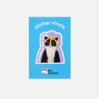 Purple Sticker - Cat Slip - Cat Games